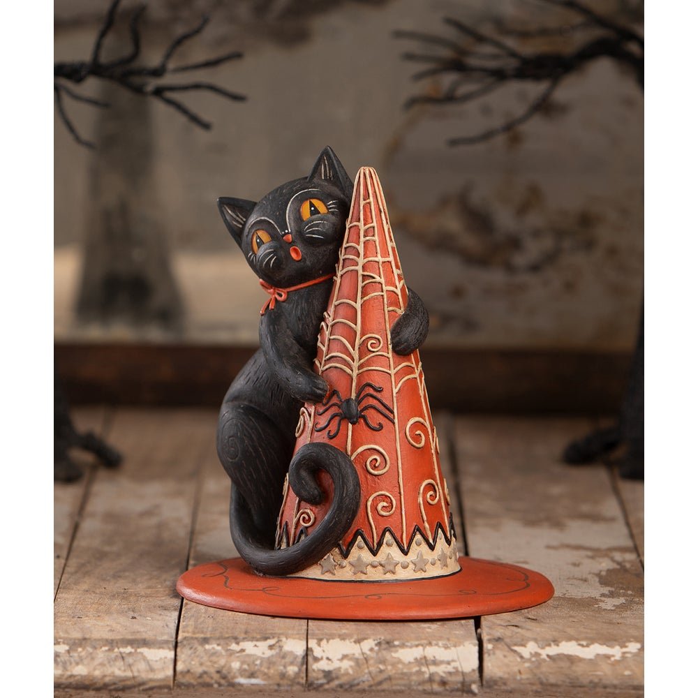 Bethany Lowe Halloween Hugga - Hat Jack Cat Johanna Parker JP4025 - The Primitive Pineapple Collection