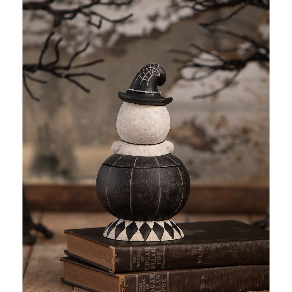 Bethany Lowe Halloween Incognito Gus & Tito Container Johanna Parker JP4026 - The Primitive Pineapple Collection