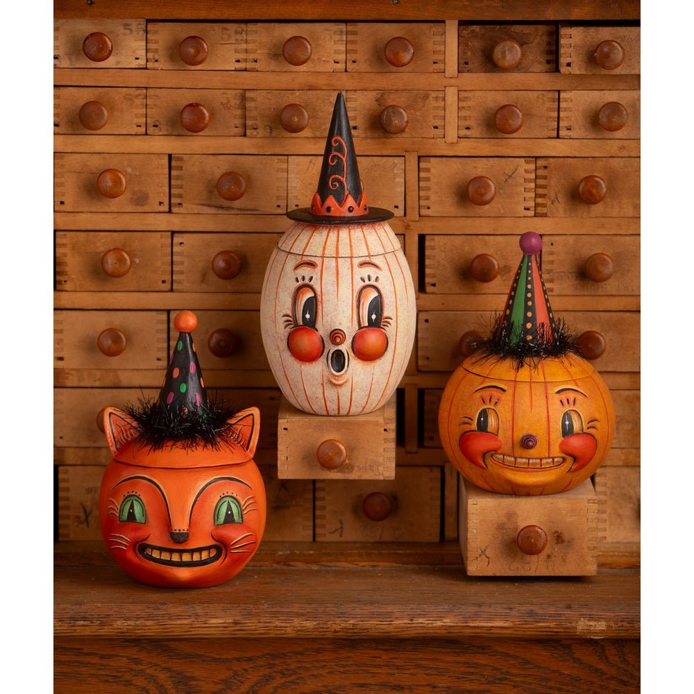 Bethany Lowe Halloween Jackie Yell - O - Ween Johanna Parker JP4030 - The Primitive Pineapple Collection