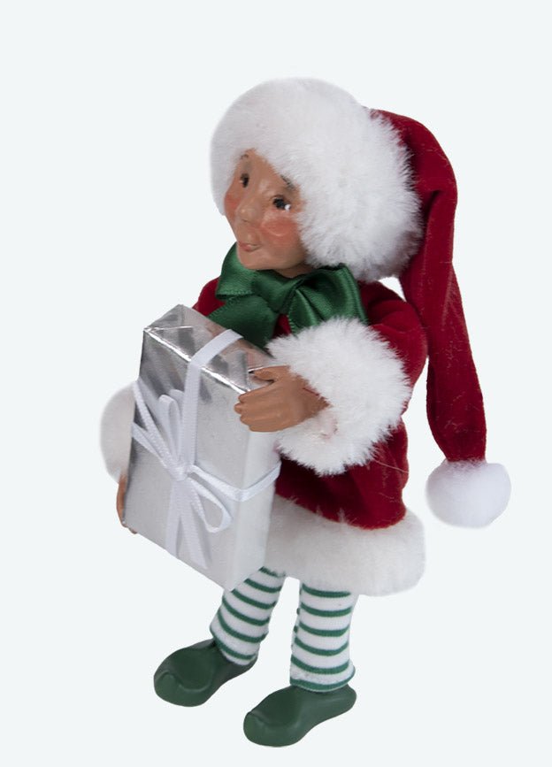 Colonial Byers Choice Christmas Kindle Wraps The Elf K109 - The Primitive Pineapple Collection