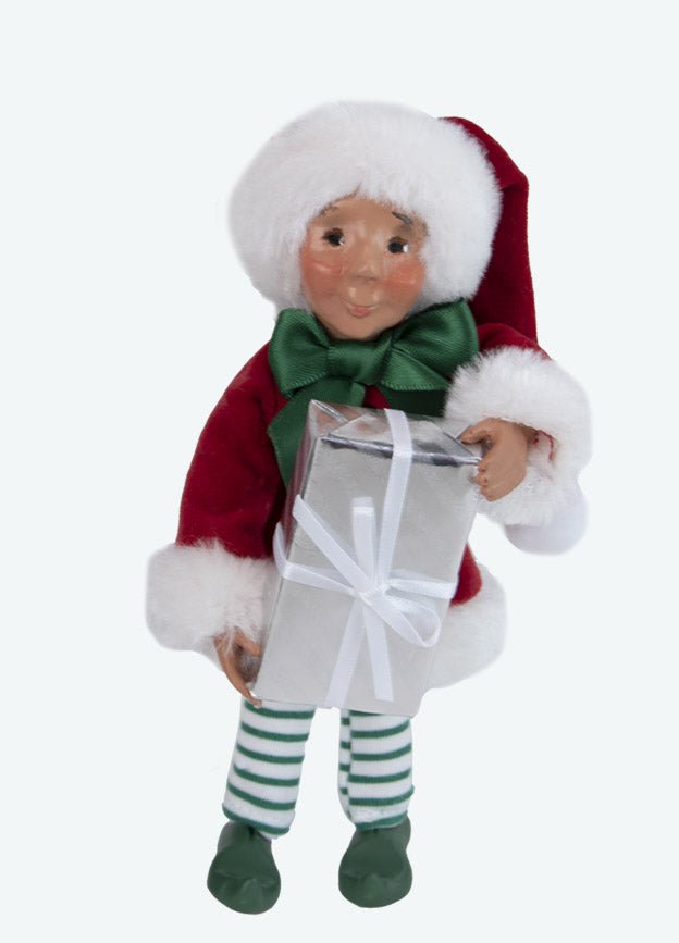 Colonial Byers Choice Christmas Kindle Wraps The Elf K109 - The Primitive Pineapple Collection