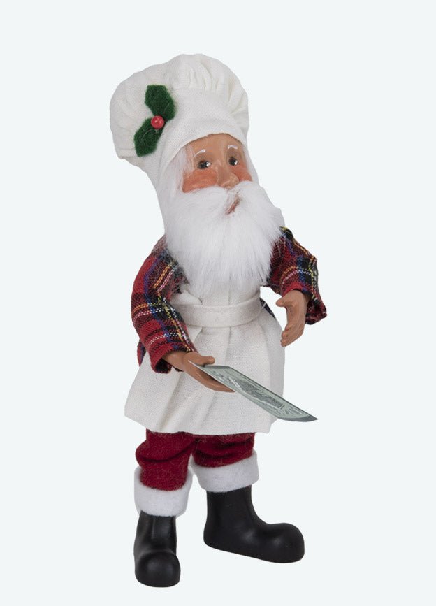Colonial Byers Choice Christmas Kindle Baking Santa K222 - The Primitive Pineapple Collection