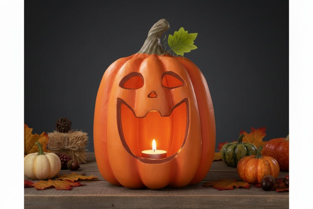 Bethany Lowe Halloween 15.75" Big Mouth Jack O&