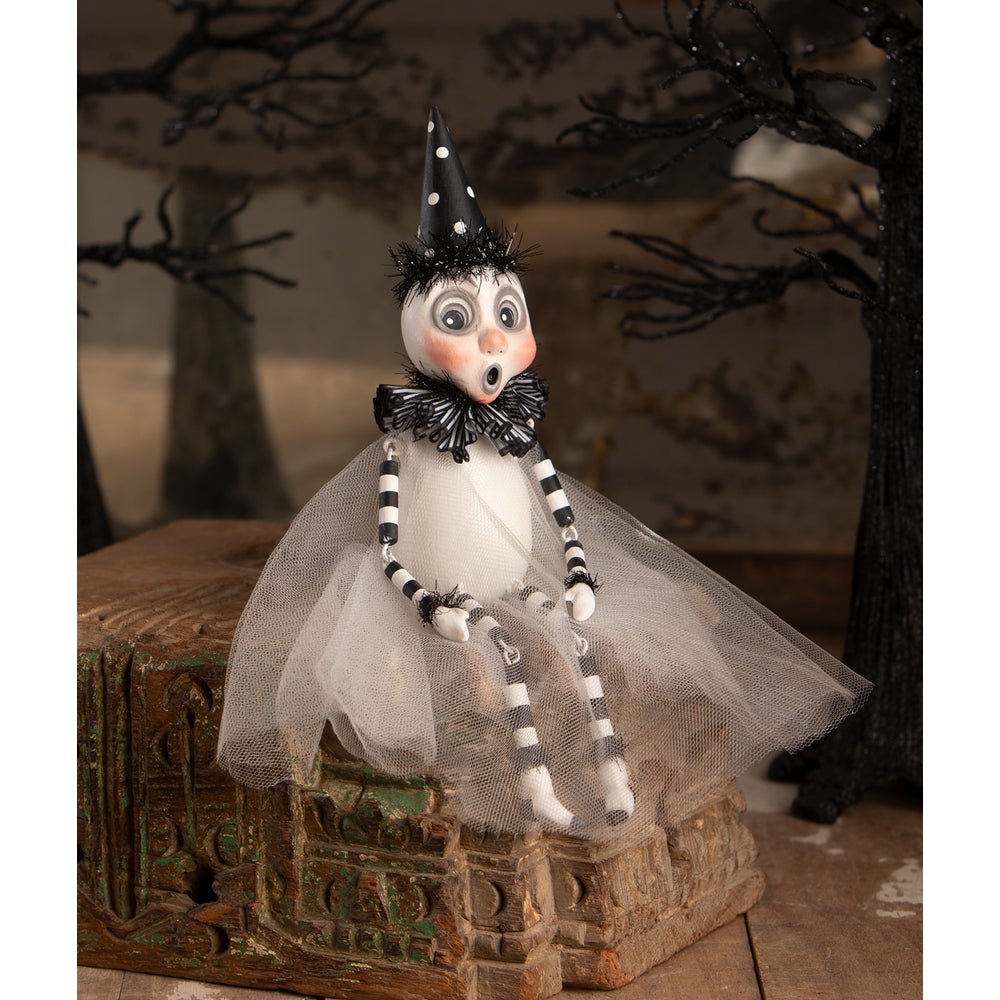 Bethany Lowe Halloween Party Ghost Sitter LA4053 - The Primitive Pineapple Collection