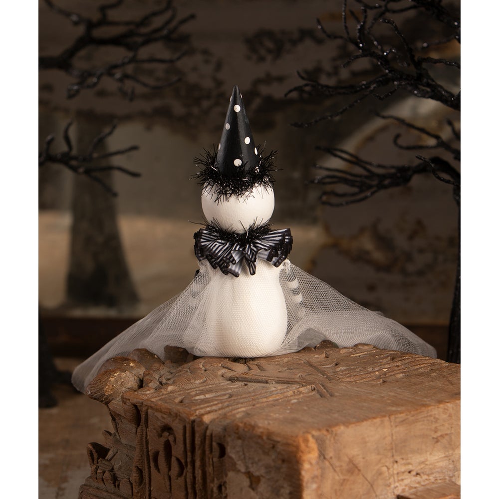 Bethany Lowe Halloween Party Ghost Sitter LA4053 - The Primitive Pineapple Collection