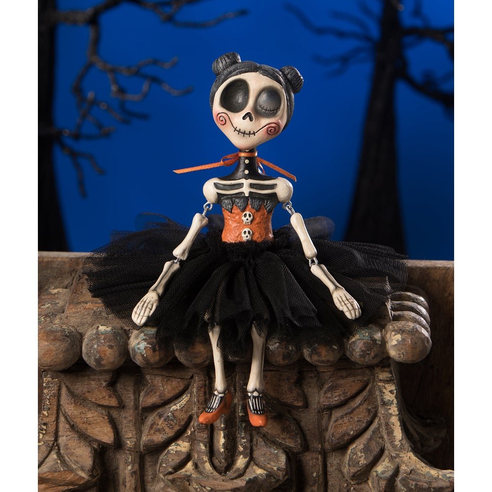 Bethany Lowe Halloween Vivian Skullgrave LA9246 - The Primitive Pineapple Collection