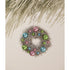 Bethany Lowe Easter Pastel Tinsel Wreath Ornament LC1550 - The Primitive Pineapple Collection