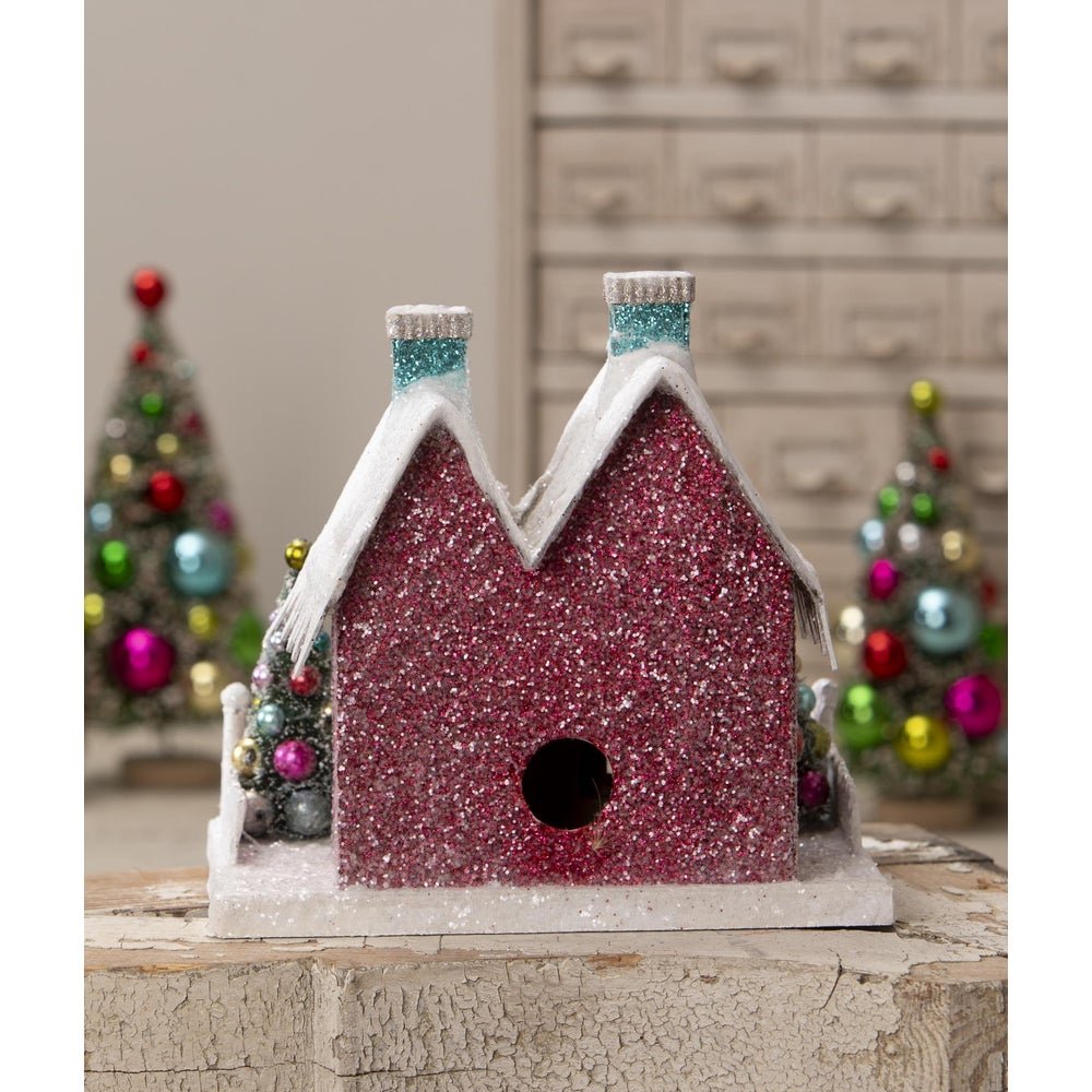 Bethany Lowe Christmas Vintage Putz Style Snowman Kitschmas Cottage LC3431 - The Primitive Pineapple Collection