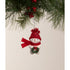 Bethany Lowe Christmas Snowman with Wreath Ornament MA4079 - The Primitive Pineapple Collection