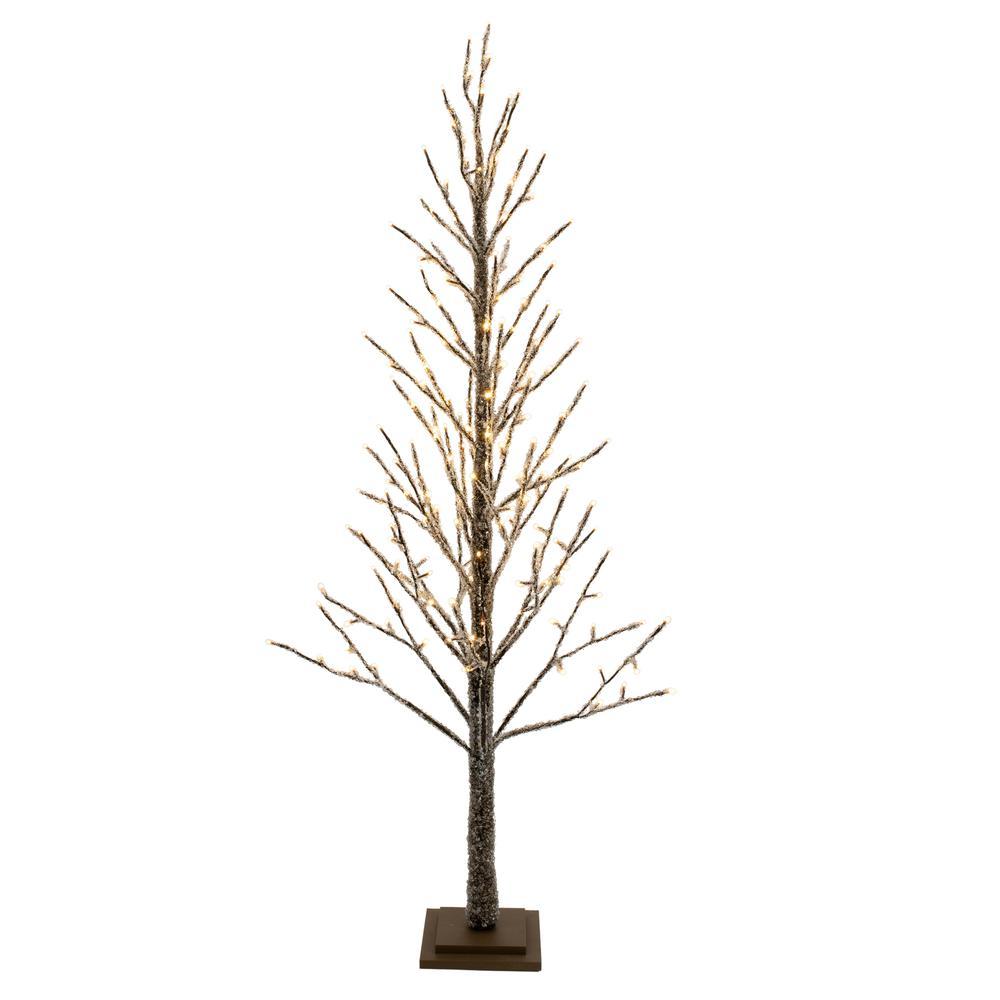 Christmas Retro Look Icy Branches LED Holiday Twig Tree 5FT - The Primitive Pineapple Collection