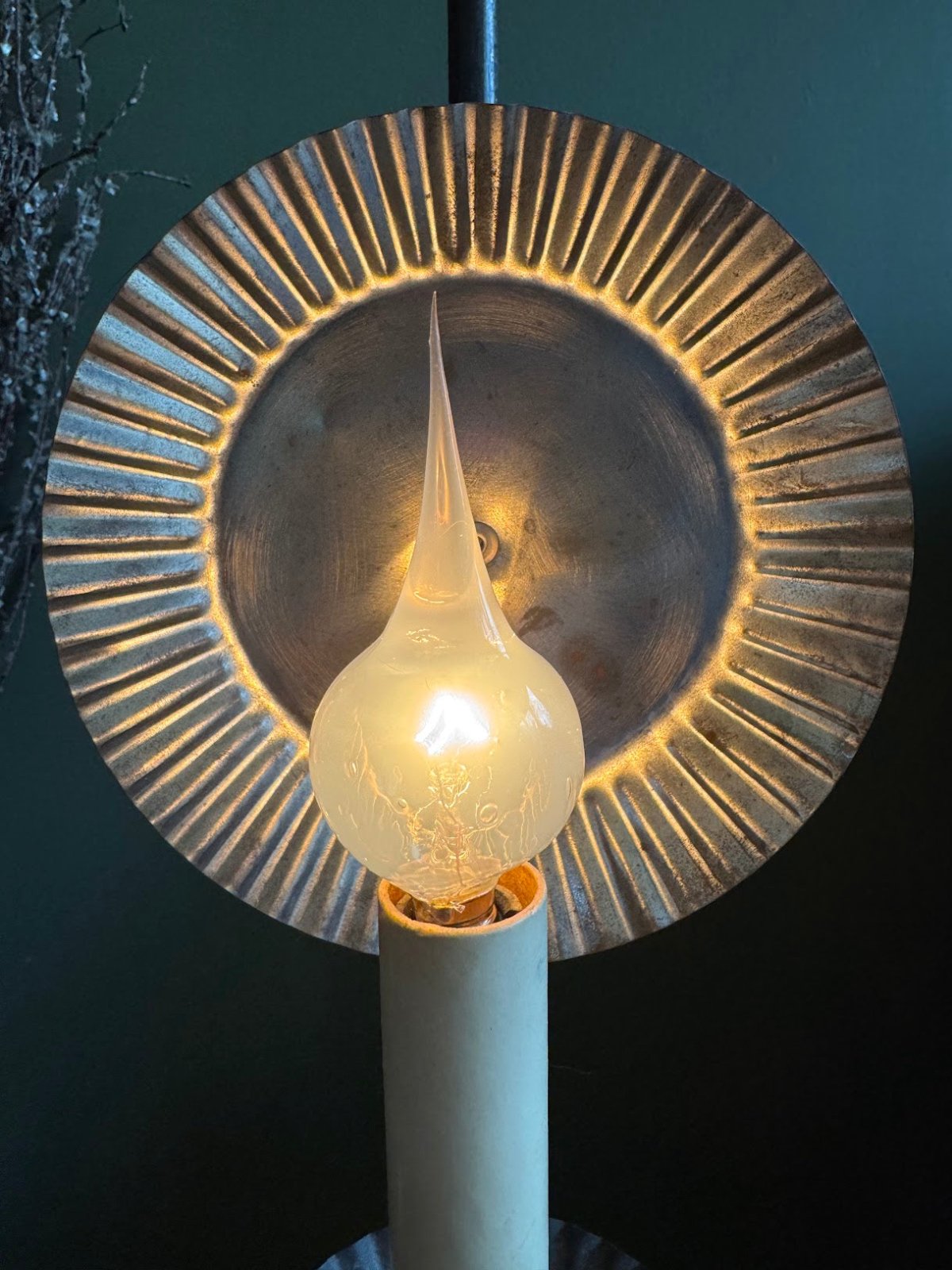 Primitive Farmhouse 5 watt Clear Round Dipped Silicone Bulb - The Primitive Pineapple Collection