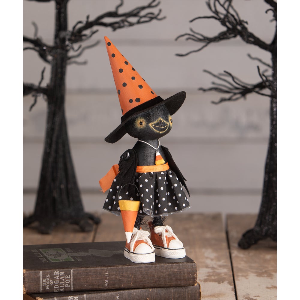 Bethany Lowe Halloween Clara Crowloff RS4123 - The Primitive Pineapple Collection