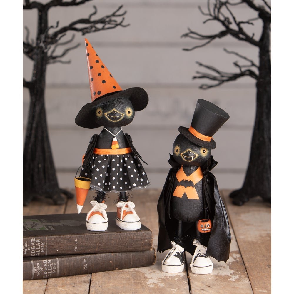 Bethany Lowe Halloween Clara Crowloff RS4123 - The Primitive Pineapple Collection
