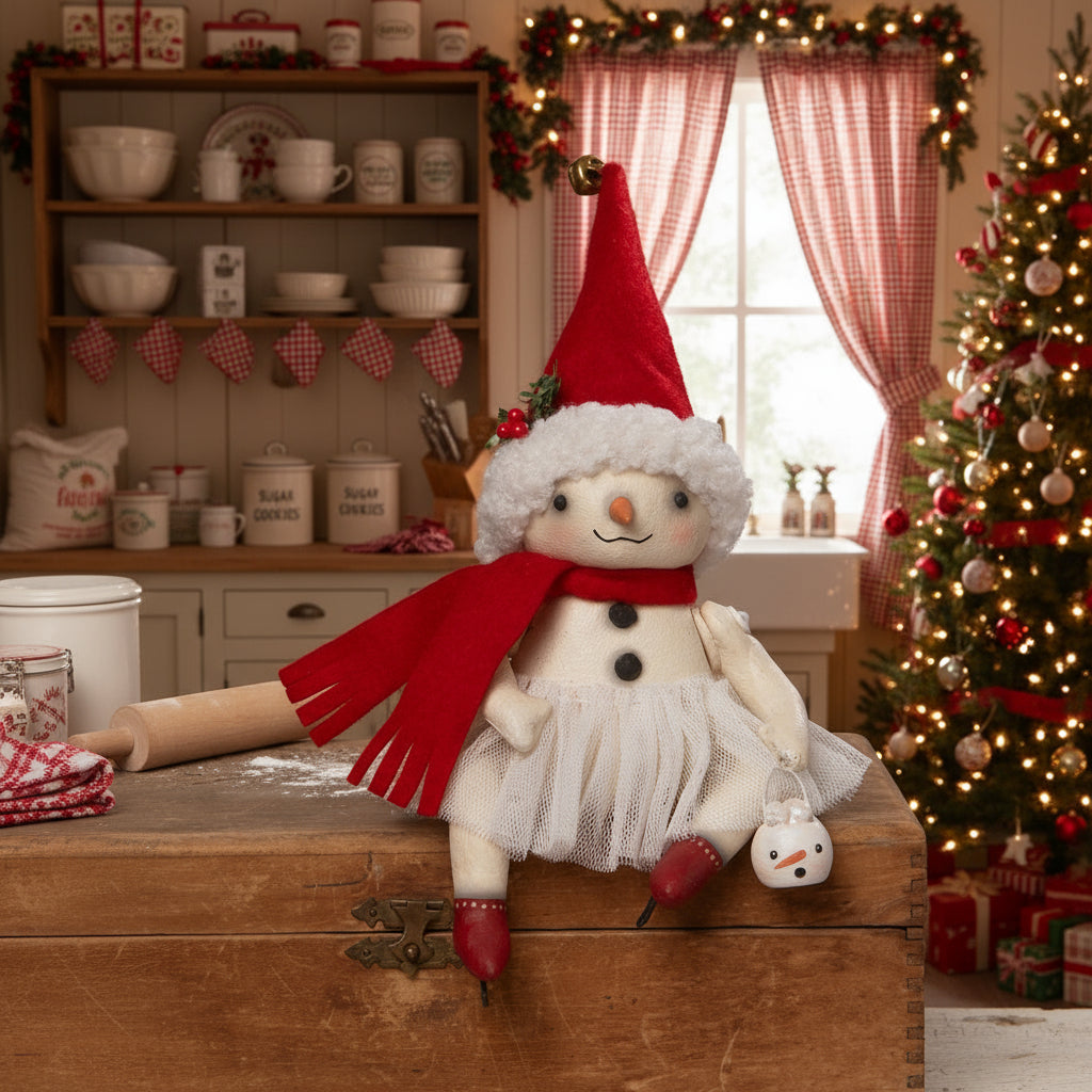 Bethany Lowe Christmas Rosemary Flake RS4127 - The Primitive Pineapple Collection