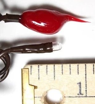Handcrafted USA American Patriotic Teeny 20 Ct. Rice String Light Red/White/Blue - The Primitive Pineapple Collection