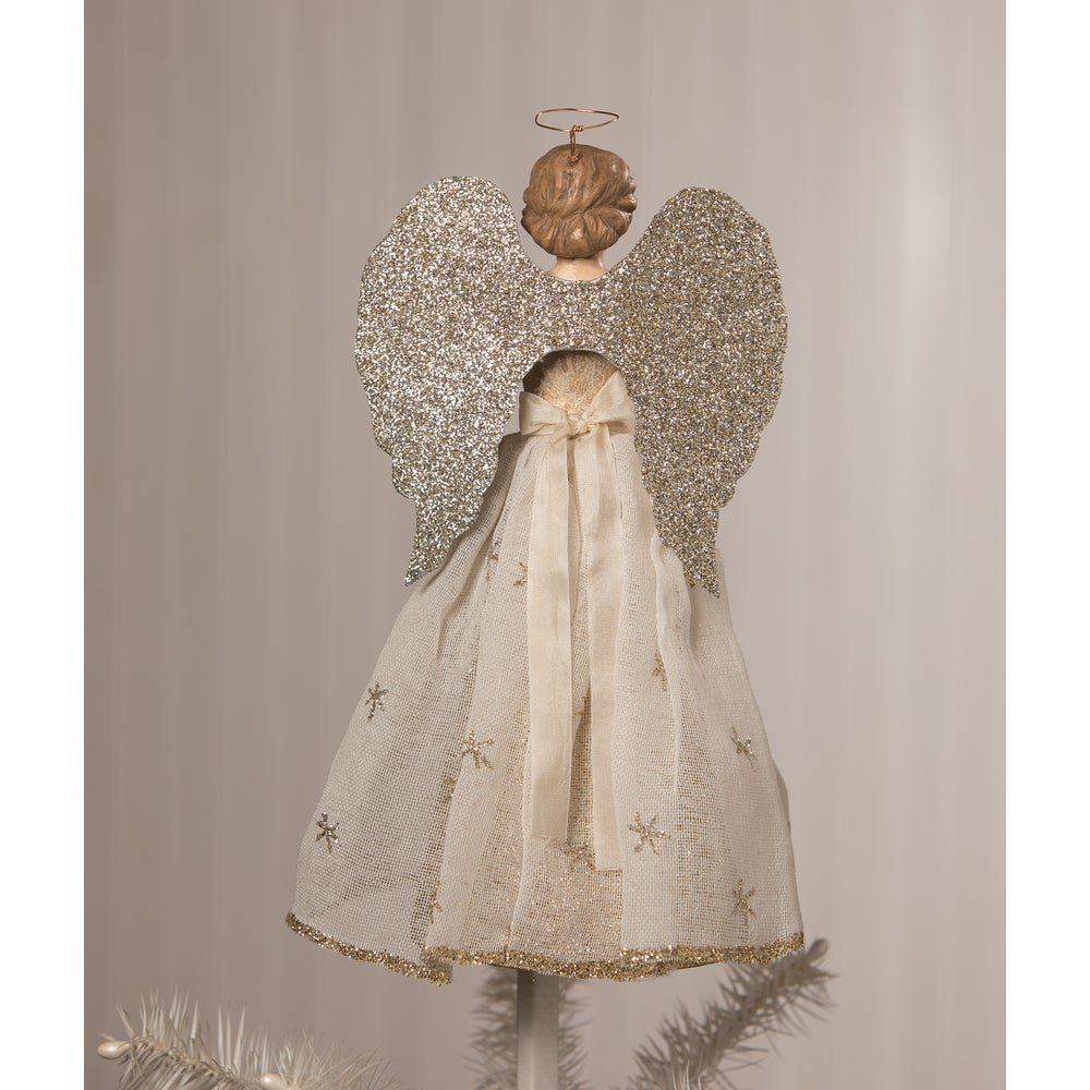 Bethany Lowe Christmas Tree Peace On Earth Tree Topper TD0024 - The Primitive Pineapple Collection