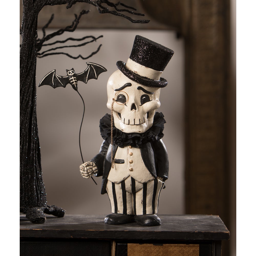 Bethany Lowe Halloween Dapper Desmond Skelly TD0059 - The Primitive Pineapple Collection