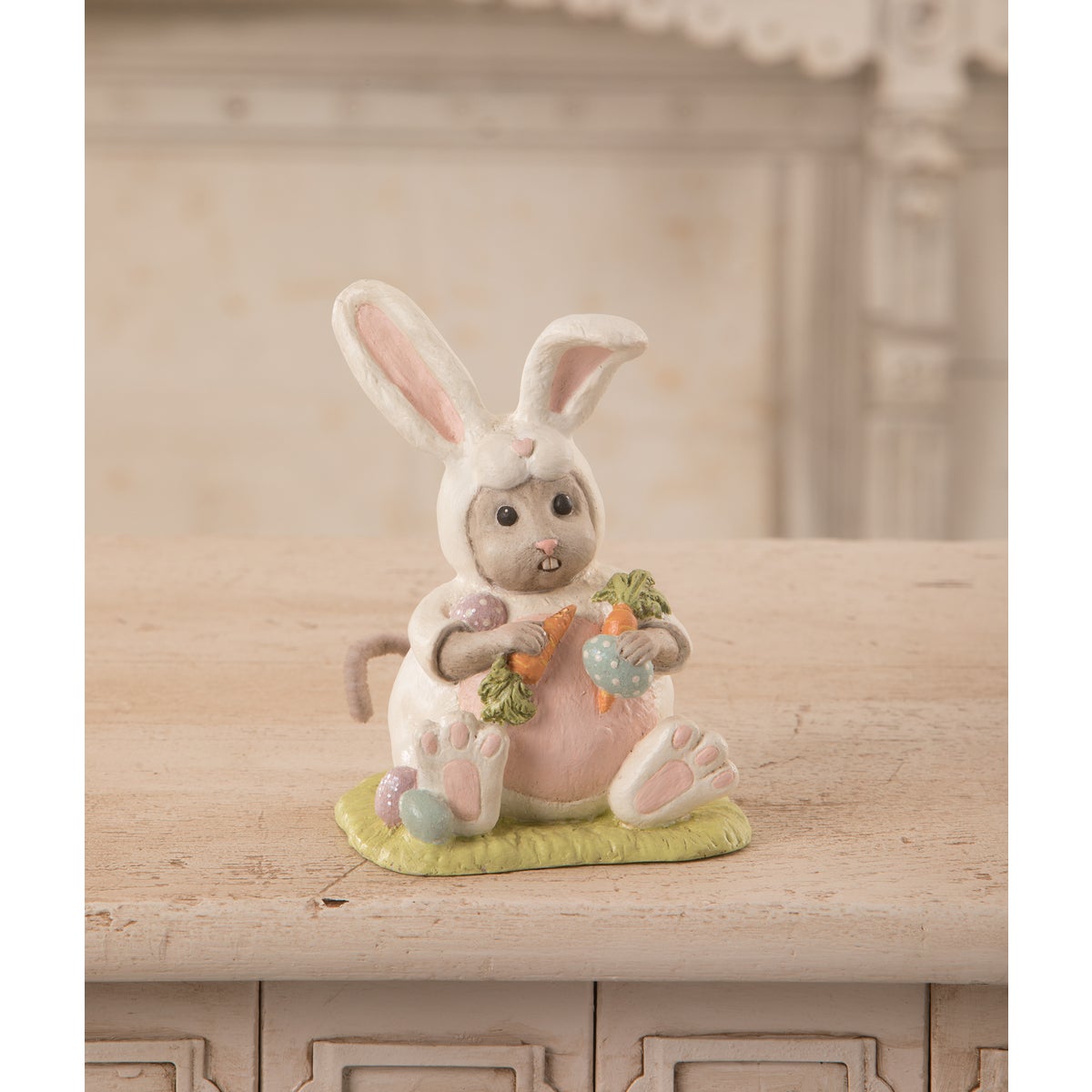 Bethany Lowe Easter Springtime Nibbles Mouse TD1134 - The Primitive Pineapple Collection