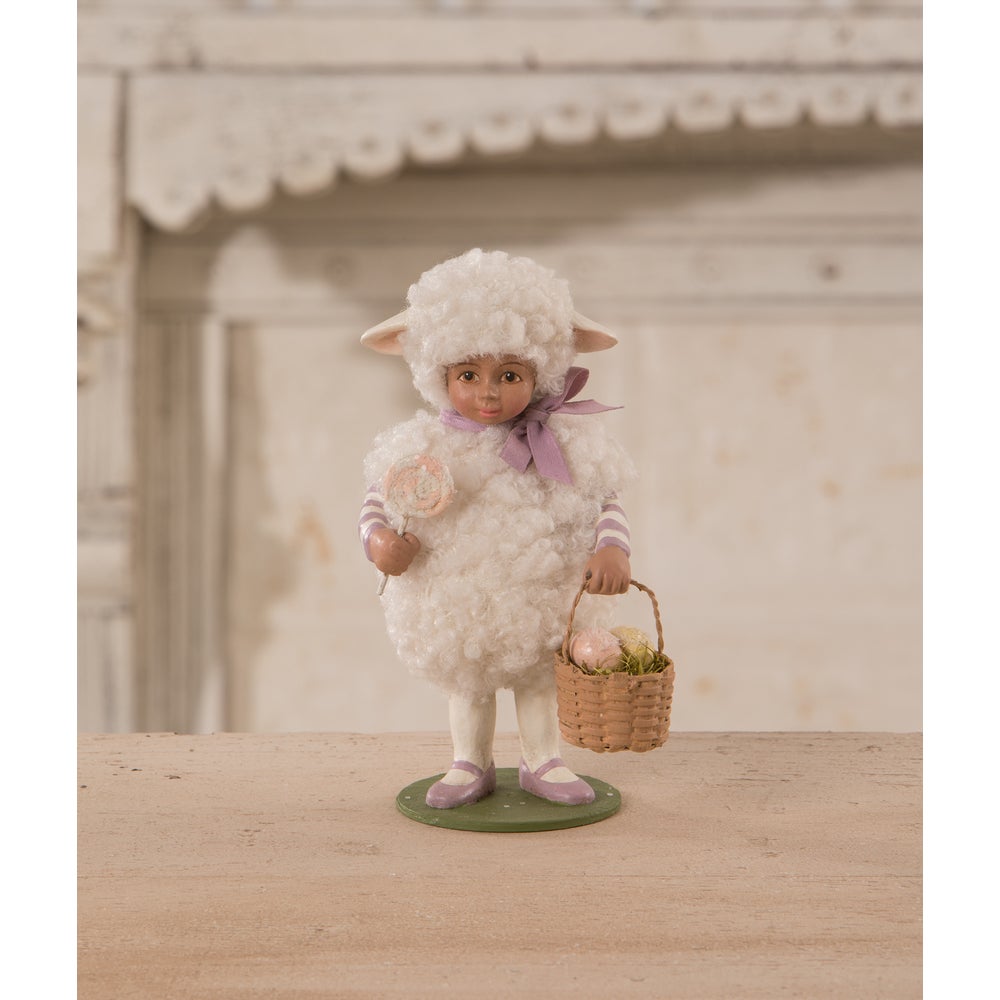 Bethany Lowe Easter Springtime Little Molly Lamb TD1136 - The Primitive Pineapple Collection