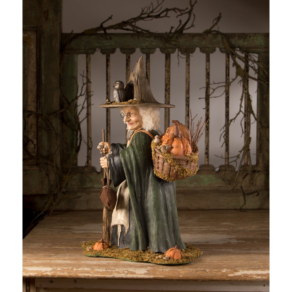 Bethany Lowe Halloween Woodsy Wrenna Witch TD3134 - The Primitive Pineapple Collection