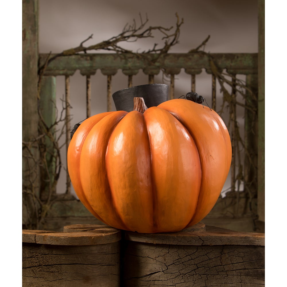 2024 Bethany Lowe Halloween Peek - A - Boo Skelly in Pumpkin TD3135 - The Primitive Pineapple Collection