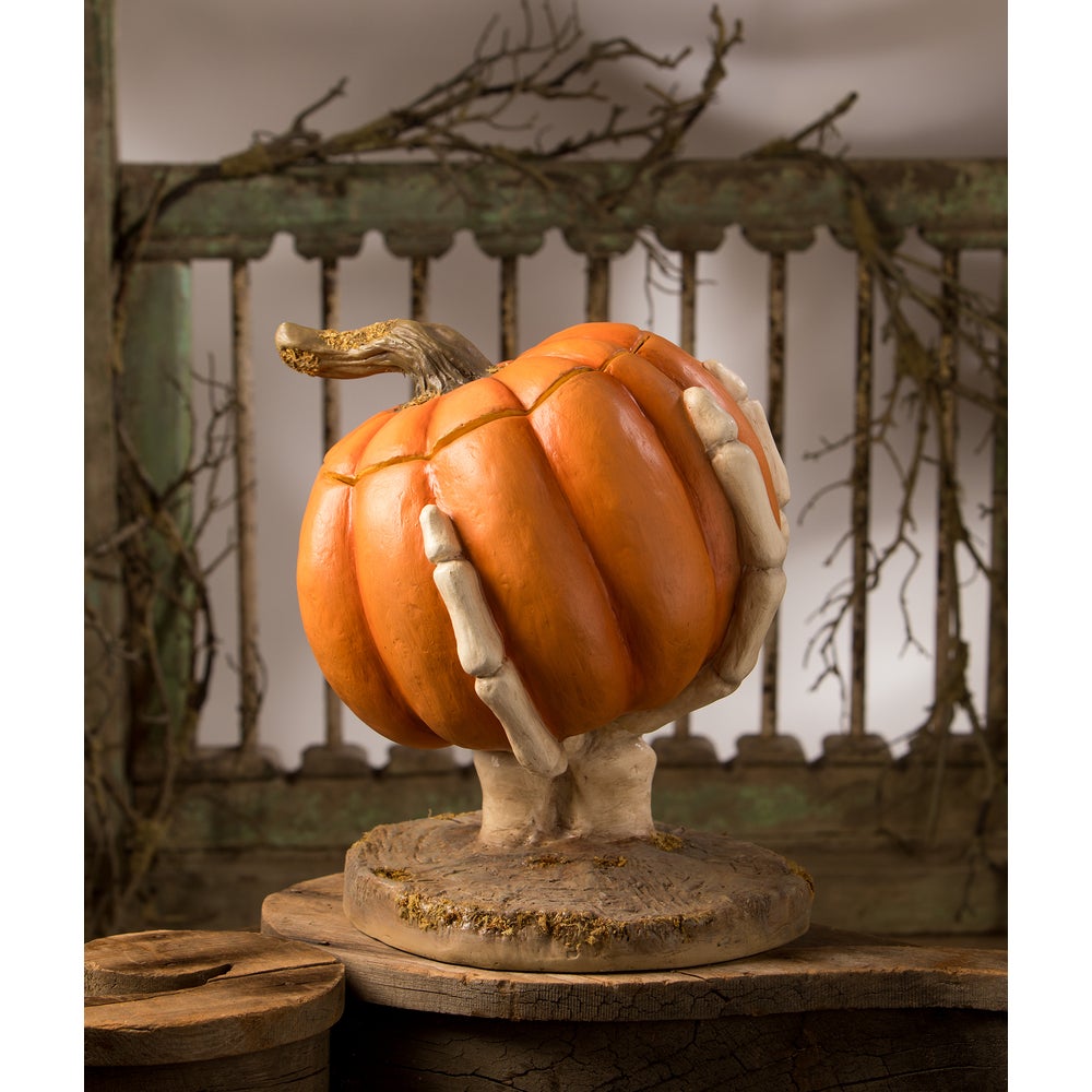 Bethany Lowe Halloween Ut-Oh Gotcha Pumpkin TD3143