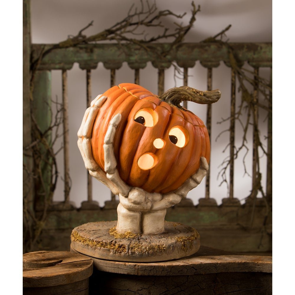 Bethany Lowe Halloween Ut - Oh Gotcha Pumpkin TD3143 - The Primitive Pineapple Collection