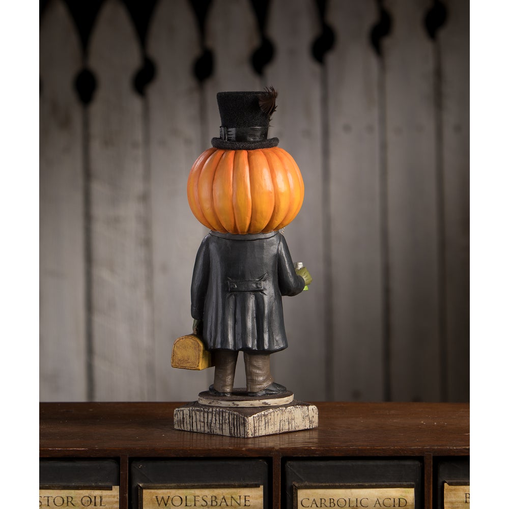 Bethany Lowe Halloween Pumpkin Head Jekyll TD3145 - The Primitive Pineapple Collection