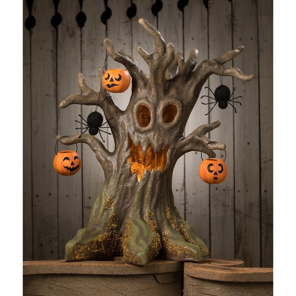 Bethany Lowe Halloween Happy Haunting Tree TD3150 - The Primitive Pineapple Collection