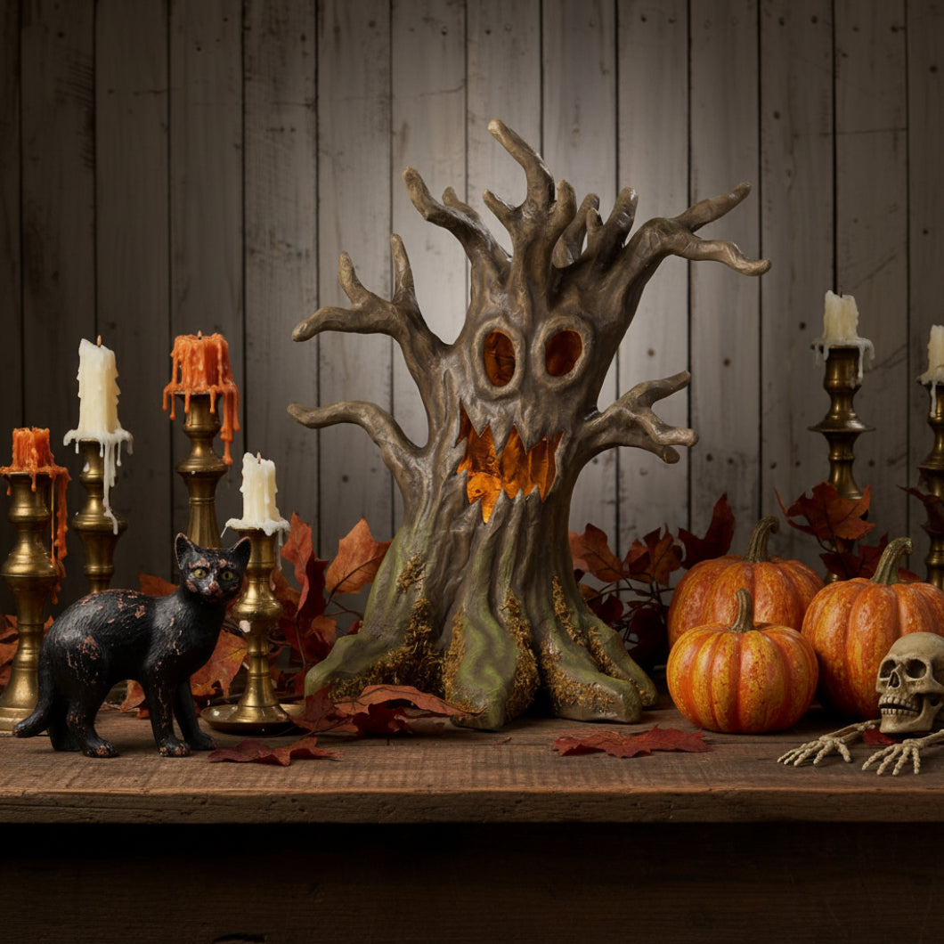 Bethany Lowe Halloween Happy Haunting Tree TD3150 - The Primitive Pineapple Collection