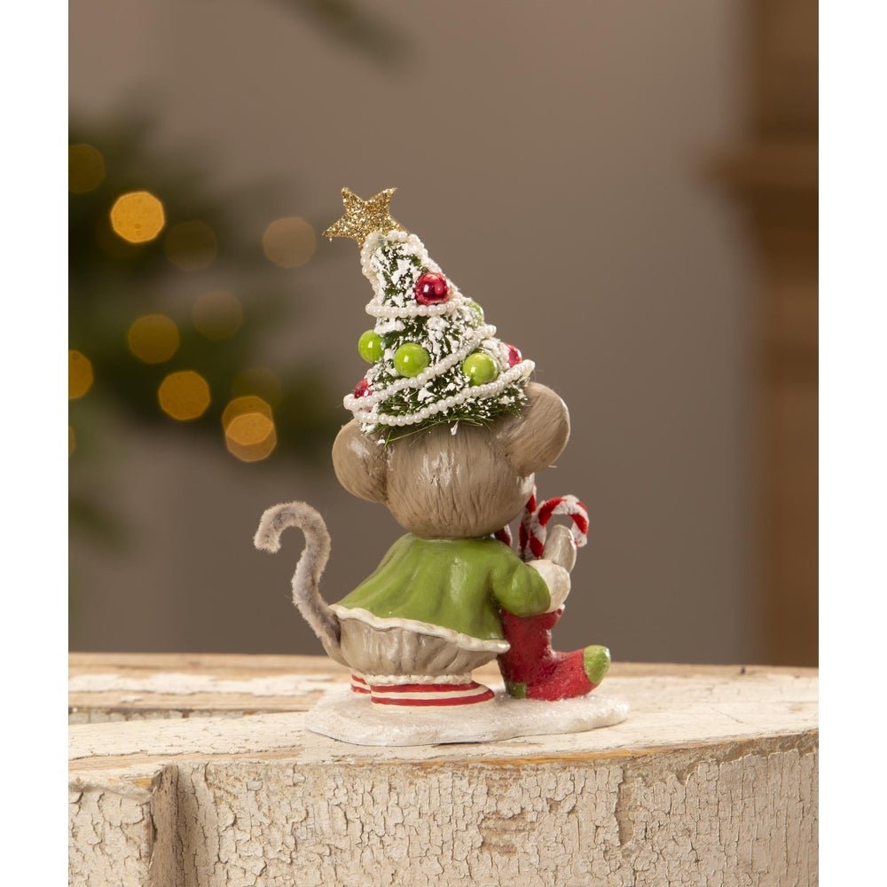 Bethany Lowe Christmas Memzi Mouse TD3181 - The Primitive Pineapple Collection