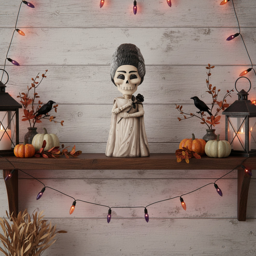 Bethany Lowe Halloween Shelley Skelly TD4137 - The Primitive Pineapple Collection