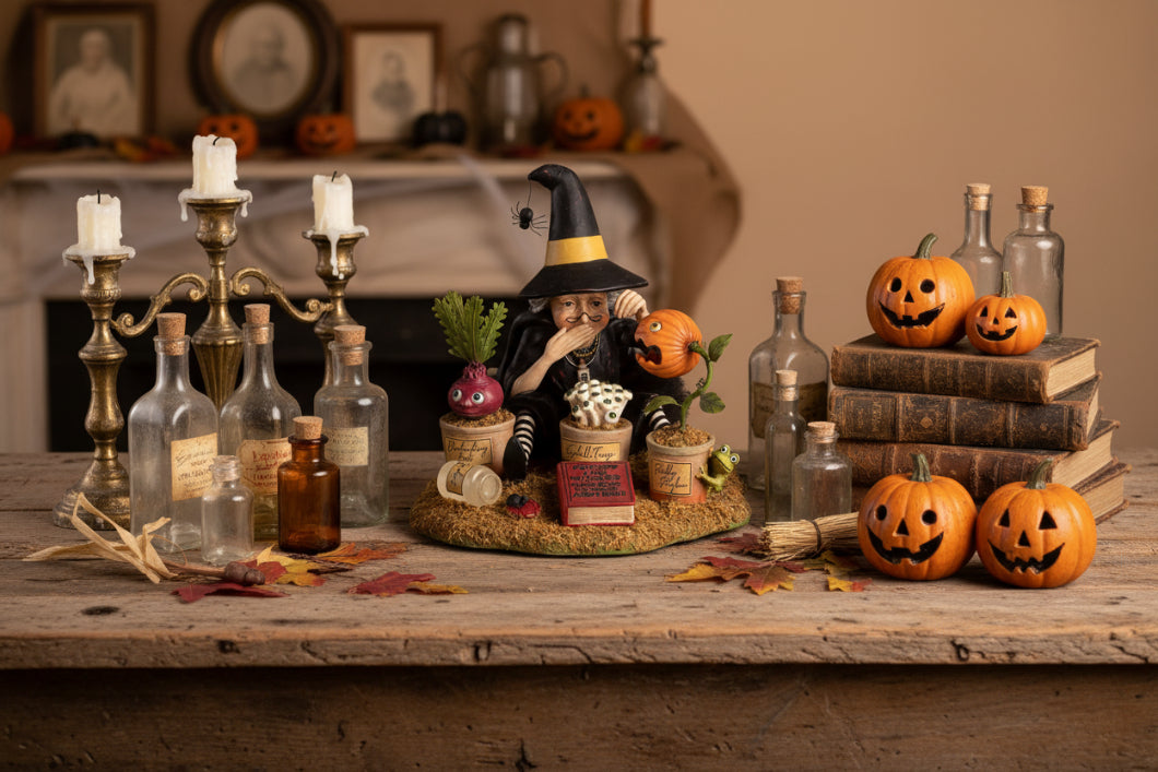 Bethany Lowe Halloween Botany Witch TD4145 - The Primitive Pineapple Collection