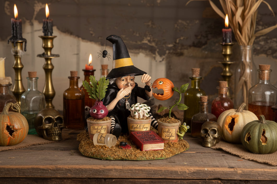 Bethany Lowe Halloween Botany Witch TD4145 - The Primitive Pineapple Collection