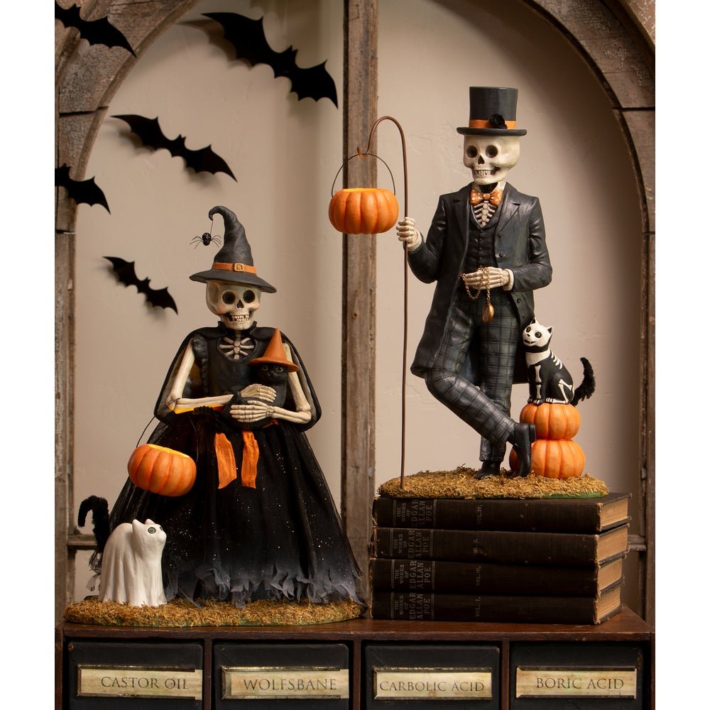 Bethany Lowe Halloween Deadra Skeleton TD4147 - The Primitive Pineapple Collection