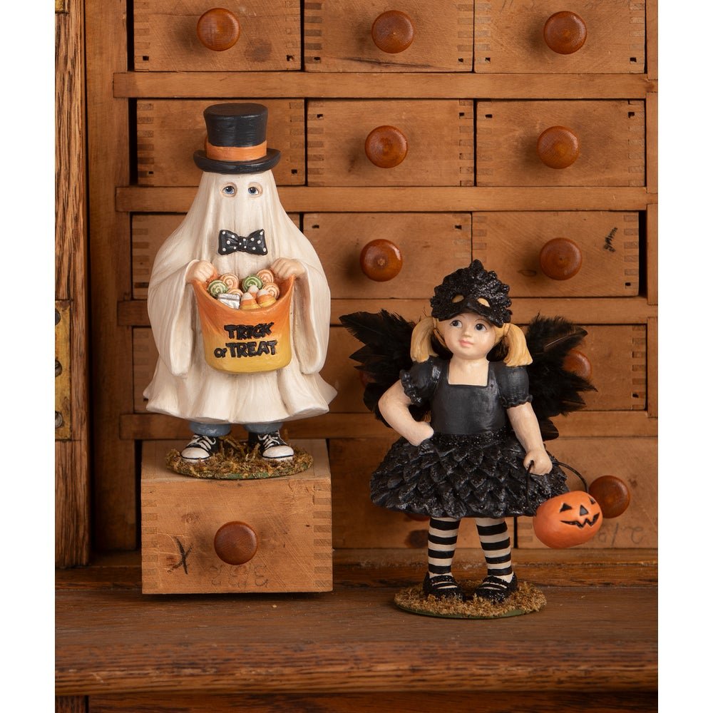 Bethany Lowe Halloween Ghostie Cullen Boy TD4149 - The Primitive Pineapple Collection