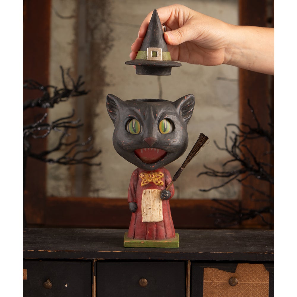Bethany Lowe Halloween Catrina Whisker Witch TD4152 - The Primitive Pineapple Collection