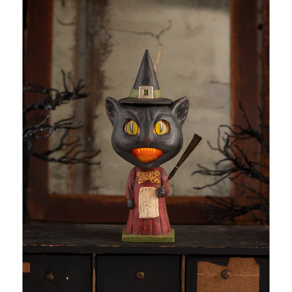 Bethany Lowe Halloween Catrina Whisker Witch TD4152 - The Primitive Pineapple Collection