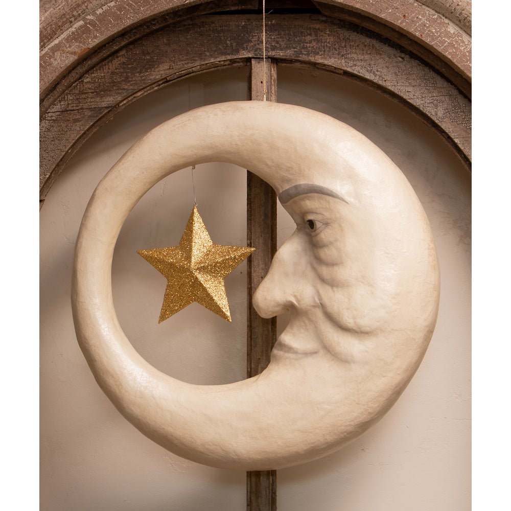 Bethany Lowe Halloween Old Man in the Moon TD4154 - The Primitive Pineapple Collection