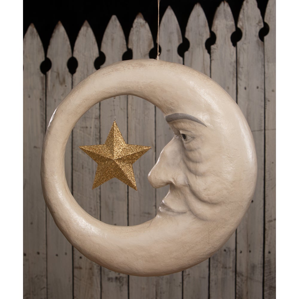 Bethany Lowe Halloween Old Man in the Moon TD4154 - The Primitive Pineapple Collection