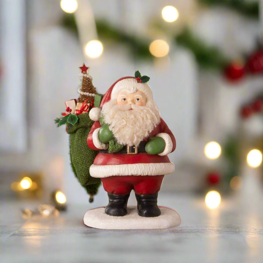 Bethany Lowe Christmas Jolly Retro Santa Claus TD4185 - The Primitive Pineapple Collection