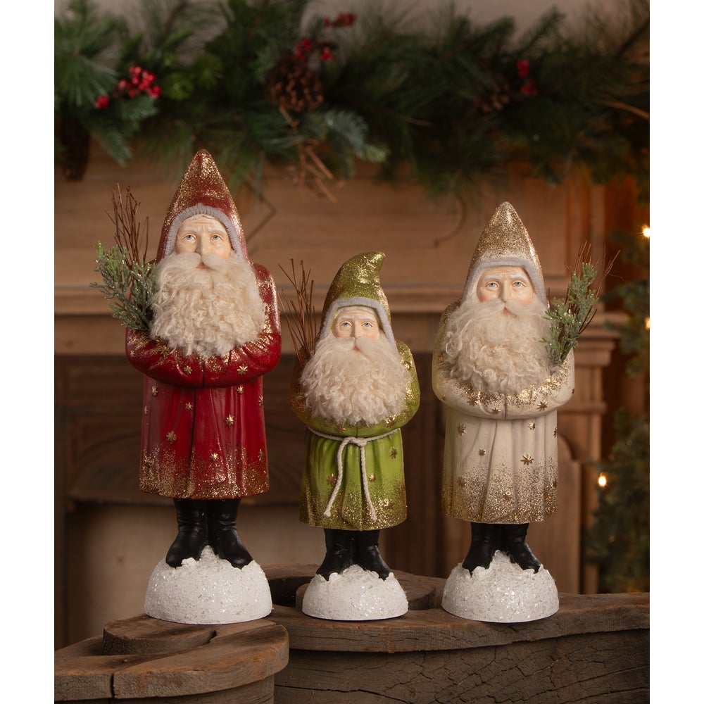 Bethany Lowe Christmas Nostalgic Green Belsnickle TD4190 - The Primitive Pineapple Collection