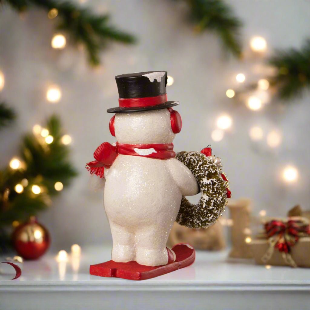 Bethany Lowe Christmas Snowy Slopes Frosty TD4191