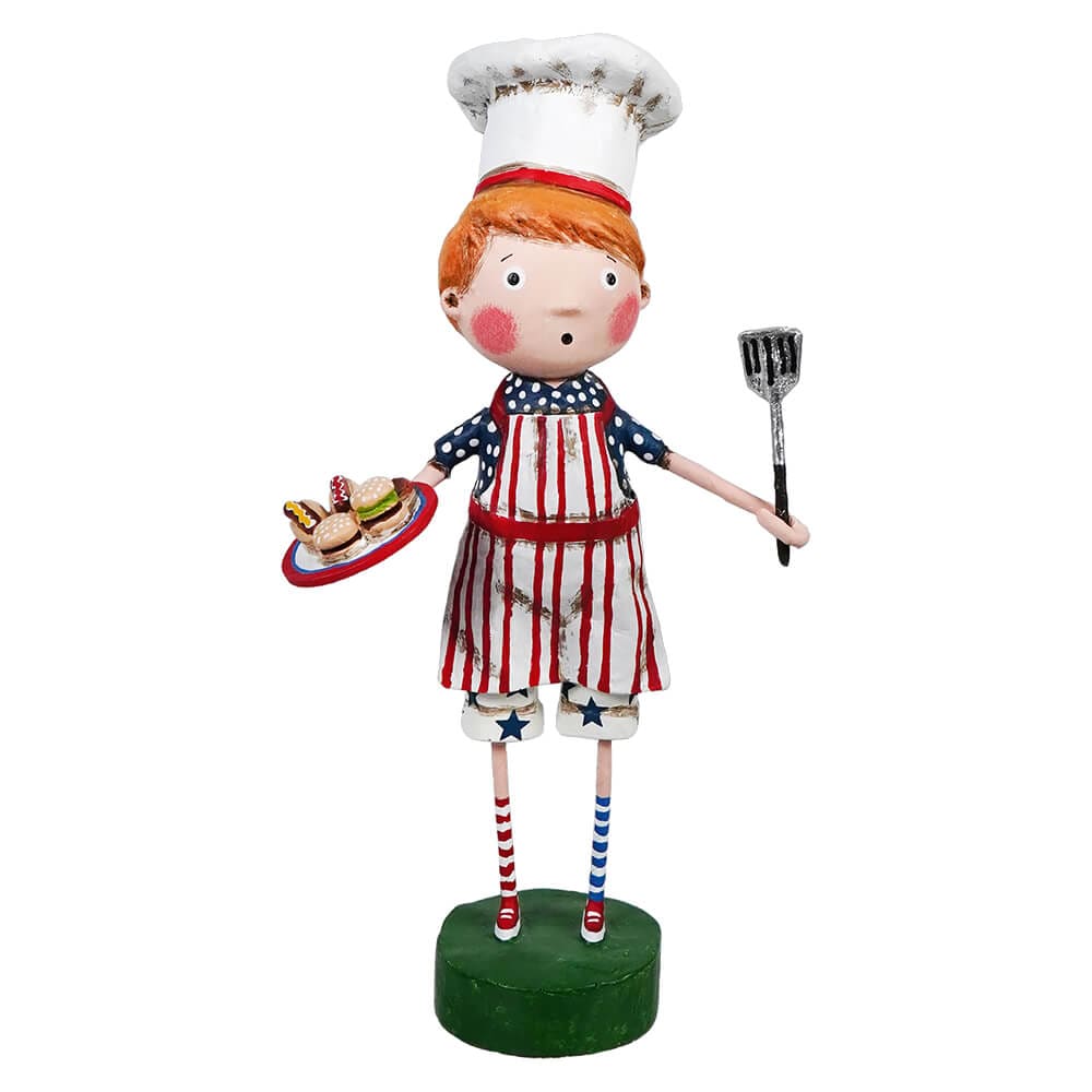 Esc and Company Lori Mitchell Summer The Grill Master 16712 - The Primitive Pineapple Collection