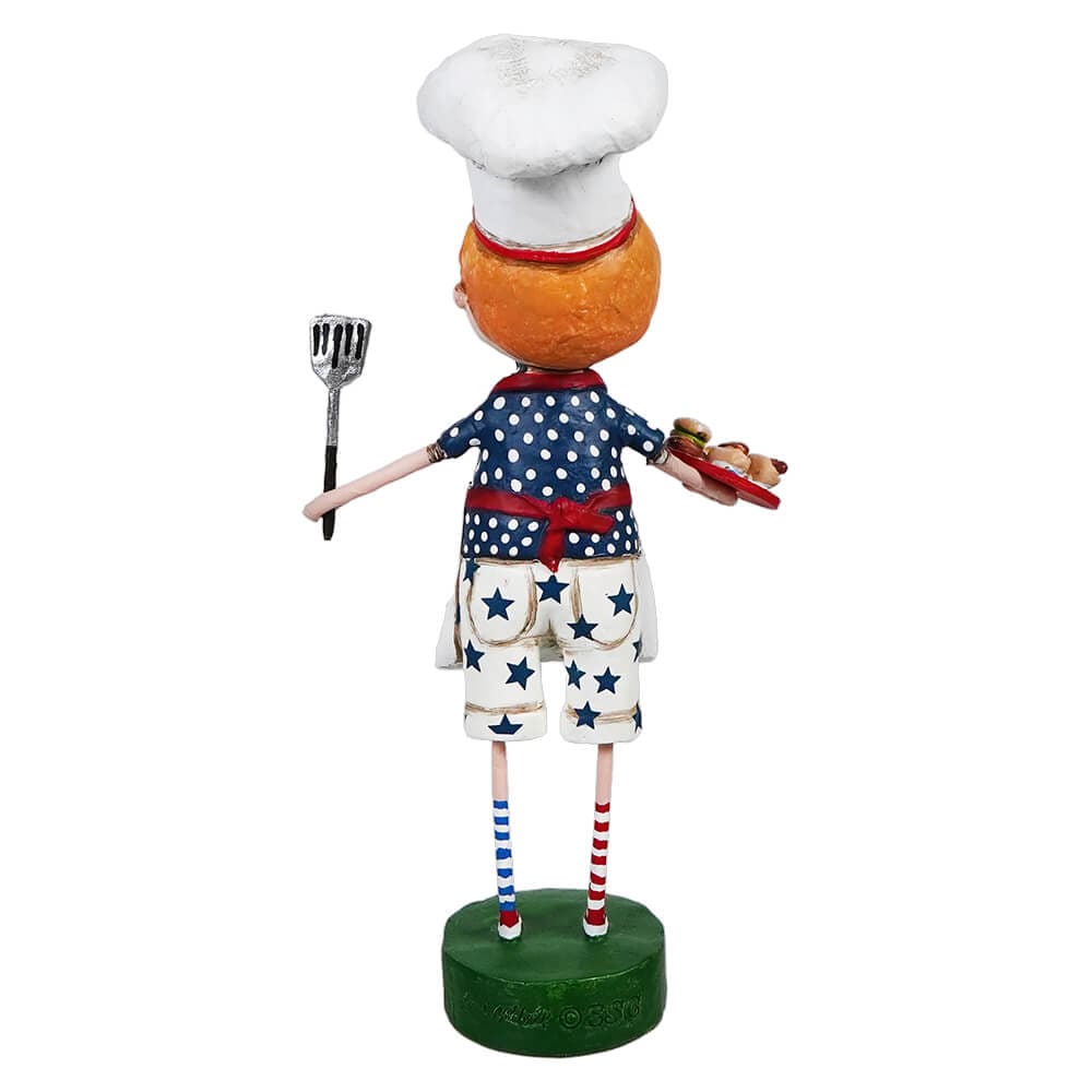 Esc and Company Lori Mitchell Summer The Grill Master 16712 - The Primitive Pineapple Collection