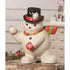 Bethany Lowe Christmas Snowball Fight Snowman TJ0185 - The Primitive Pineapple Collection