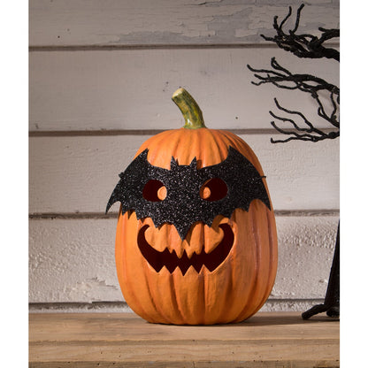 Bethany Lowe Halloween Bat Masquerade Pumpkin TJ3306