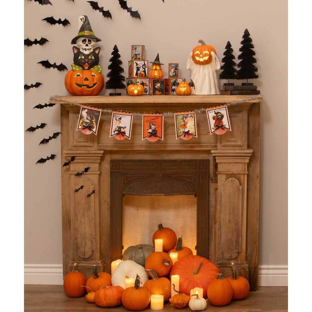 Bethany Lowe Halloween Ghost Jack O&