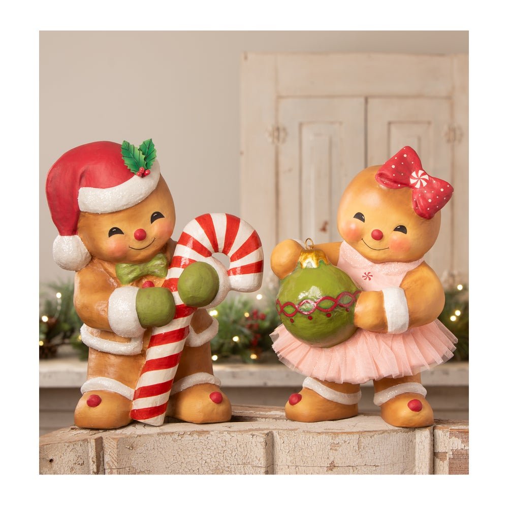Bethany Lowe Christmas Gingerbread George TJ4313 - The Primitive Pineapple Collection