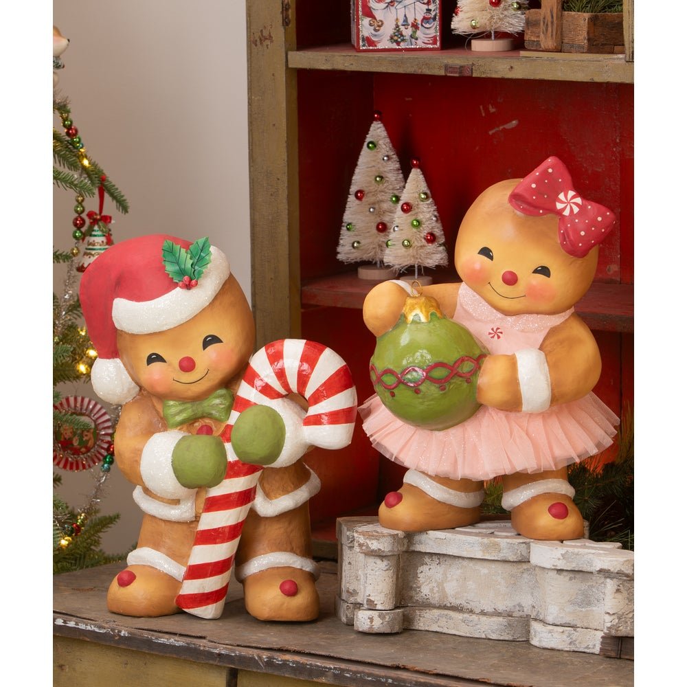 Bethany Lowe Christmas Gingerbread George TJ4313 - The Primitive Pineapple Collection